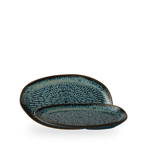 Изображение для Półmisek podłużny Cascade Sapphire Blue, 260x150mm [ru] 1