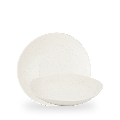 Изображение для Miska coupe o organicznym kształcie Stonecast Barley White, 250mm, 1500ml [ru] 1