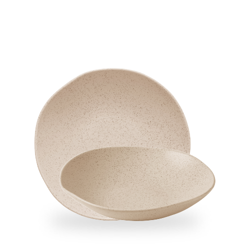 Изображение для Miska coupe o organicznym kształcie Stonecast Nutmeg Cream, 250mm, 1500ml [ru] 1