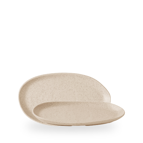 Изображение для Półmisek o organicznym kształcie Stonecast Nutmeg Cream, 260x150mm [ru] 1