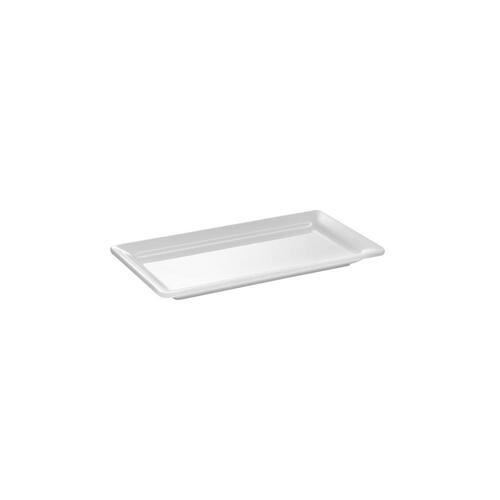 Bild för GN 1/3-bricka -PURE- 32,5 x 17,6 cm, höjd 3 cm, melamin, vit 1