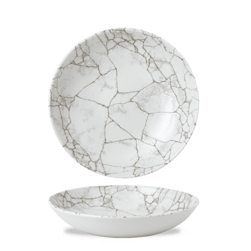 Zdjęcie do Miska coupe Studio Prints Kintsugi Agate Grey 248 mm 1