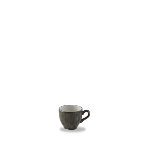 Photo for Stonecast Patina Iron Black espresso cup, 100ml 1