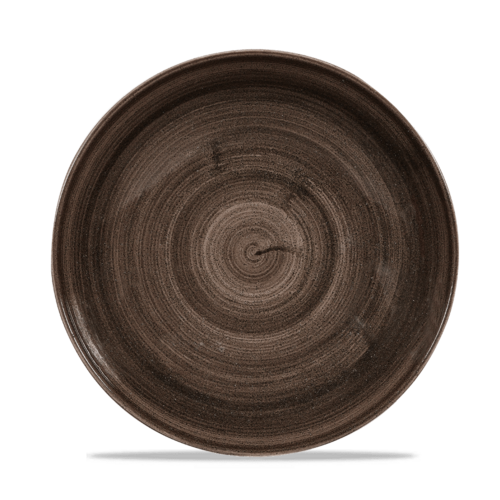 Photo for Stonecast Patina Iron Black coupe plate, 217mm 1