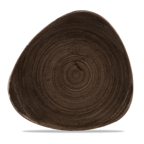 Photo for Stonecast Patina Iron Black triangular plate, 229mm 1