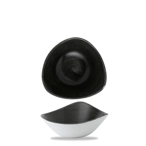 Zdjęcie do Miska trójkątna Stonecast Patina Iron Black 185 mm 1