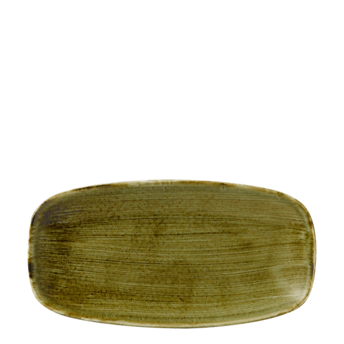 Zdjęcie do Talerz prostokątny Stonecast Plume Green 298x153 mm 1