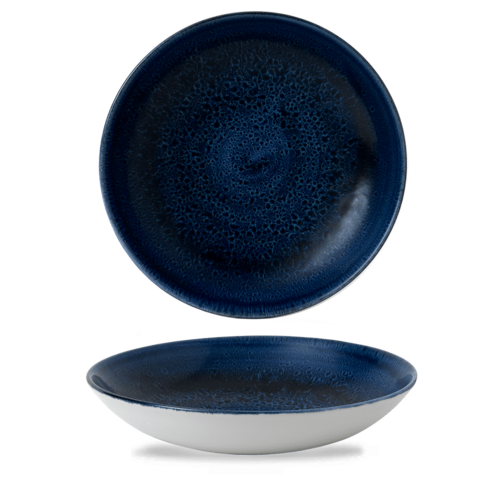 Photo for Stonecast Plume Ultramarine coupe bowl, 248mm 1