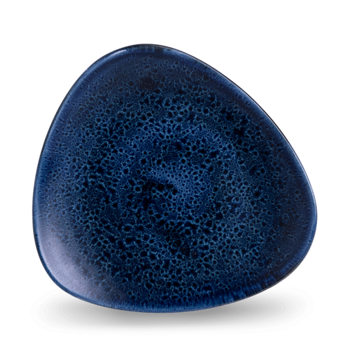Photo for Stonecast Plume Ultramarine triangular plate, 229mm 1