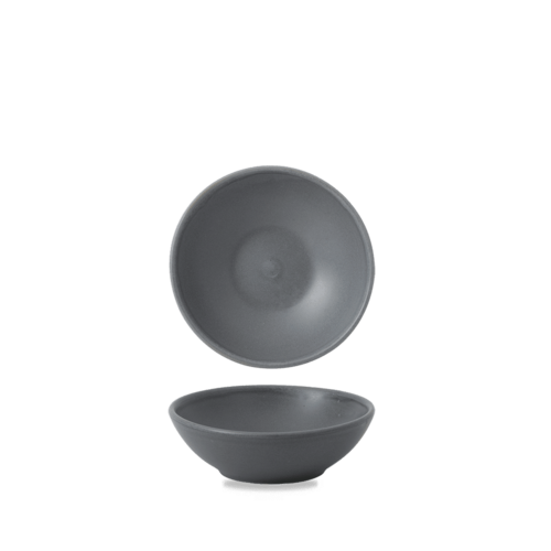 Photo for Seattle Grey Contour Shallow bowl, 116x40mm 1
