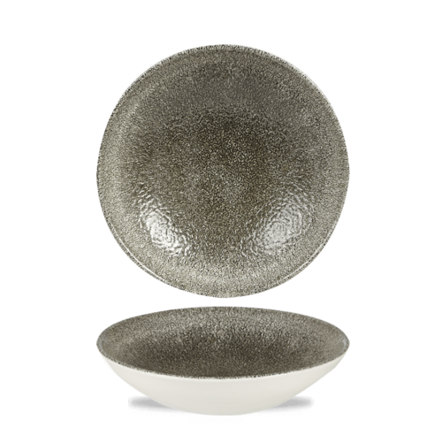 Zdjęcie do Miska coupe Raku Quartz Black 426 ml 1