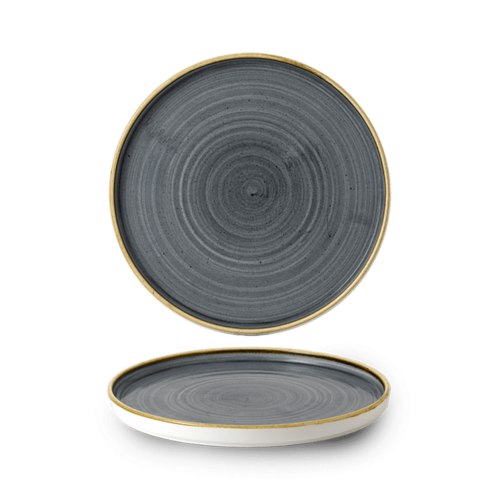 Zdjęcie do Talerz płytki z rantem Stonecast Blueberry 210 mm 1