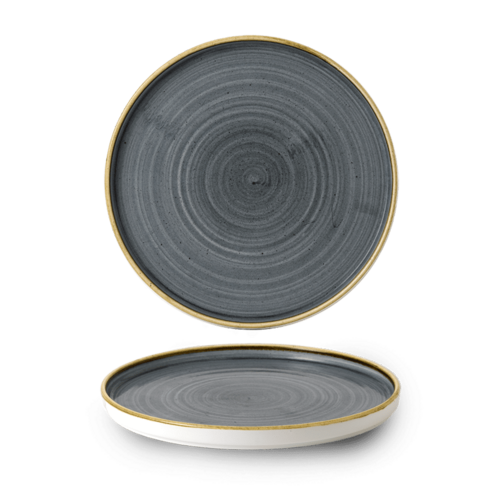 Photo for Stonecast Blueberry walled plate, 260x(h)20mm 1