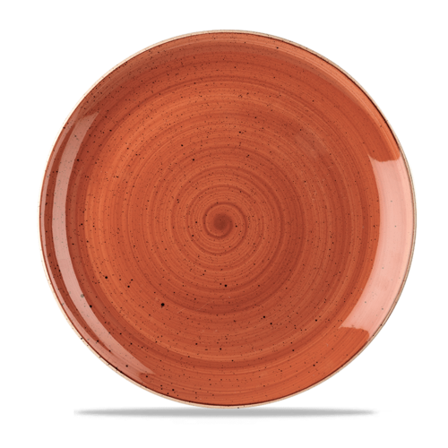 Photo for Stonecast Orange coupe plate, 288mm 1