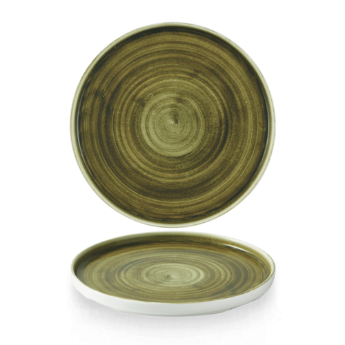 Photo for Stonecast Plume Green walled plate, 210mm 1