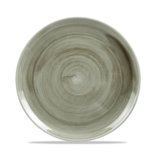 Photo for Stonecast Patina Burnished Green shallow plate, 220 mm 1