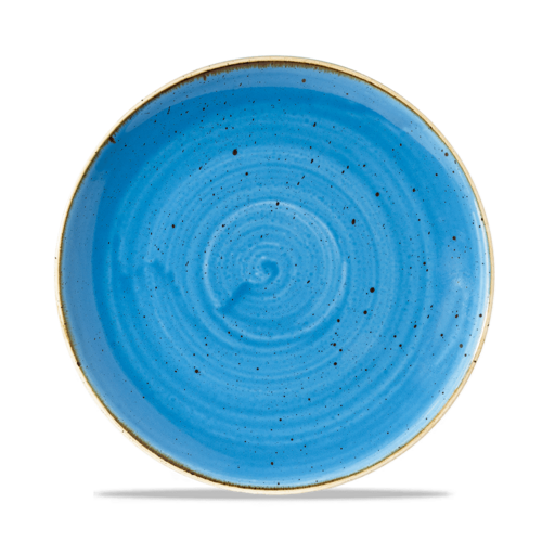 Photo for Stonecast Cornflower Blue shallow plate, 220 mm 1