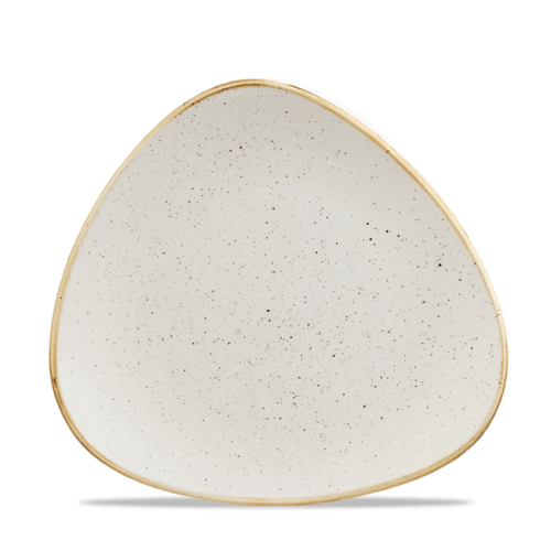 Zdjęcie do Talerz trójkątny Stonecast Barley White, 190mm 1