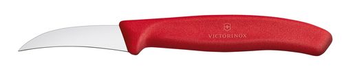 Victorinox Swiss Classic Nóż do jarzyn, zagięty, 60mm, czerwony