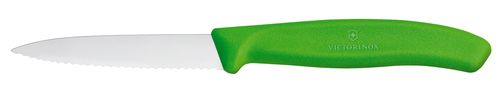 Zdjęcie do Victorinox Swiss Classic Nóż do jarzyn, ząbkowany, 80mm, zielony 1