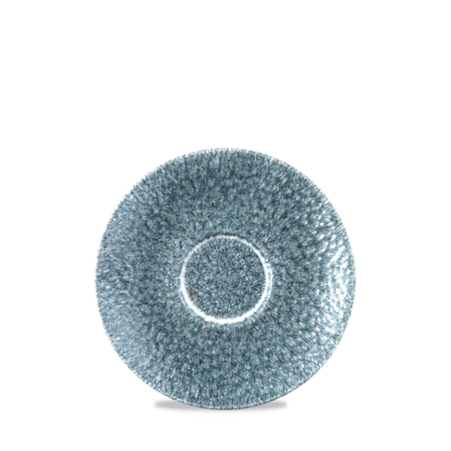 Spodek Raku Topaz Blue 156 mm