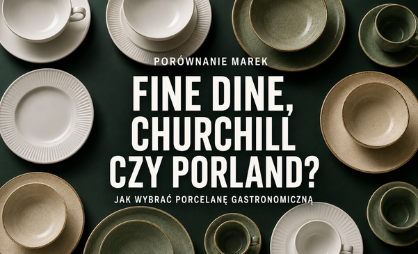 Nejlepší gastronomický porcelán – Fine Dine, Churchill nebo Porland?