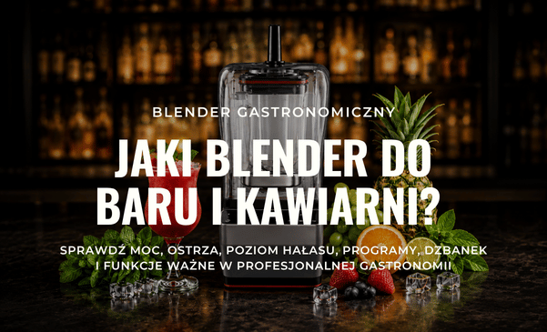 Vilken blender passar för bar och café? Så väljer du en professionell blender för cocktails, smoothies och iskaffe